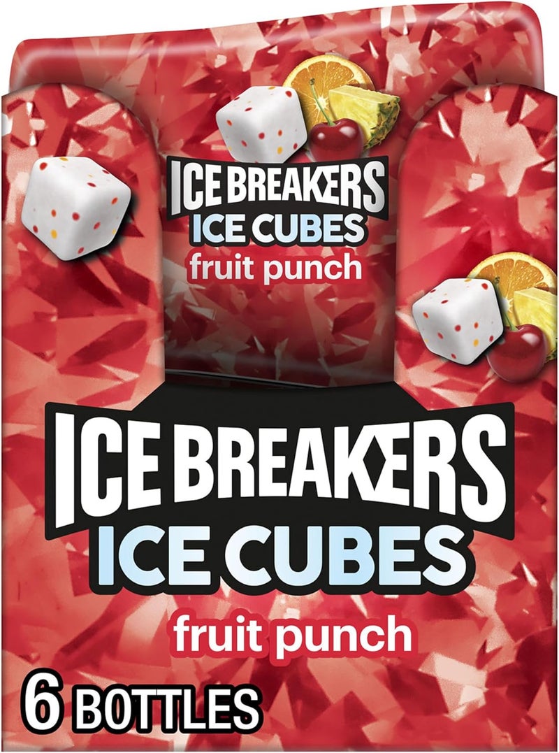 Ice Breakers Fruit Punch Sugar Free Ice Cubes Chewing Gum - Image 1